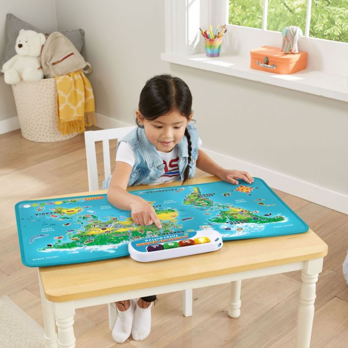 LEAPFROG - GENIUS XL - CARTE DU MONDE INTERACTIVE