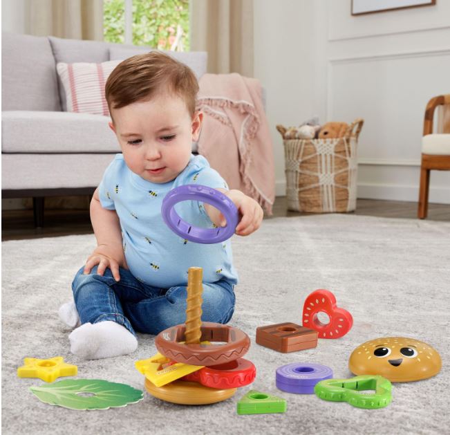 LEAPFROG - FUN STACKER 4-IN-1 LEARNING BURGER