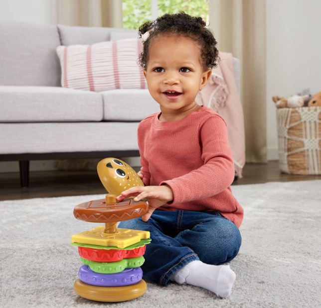 LEAPFROG - FUN STACKER 4-IN-1 LEARNING BURGER