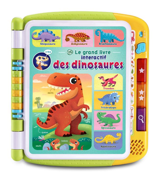 LEAPFROG - THE GREAT INTERACTIVE DINOSAUR BOOK