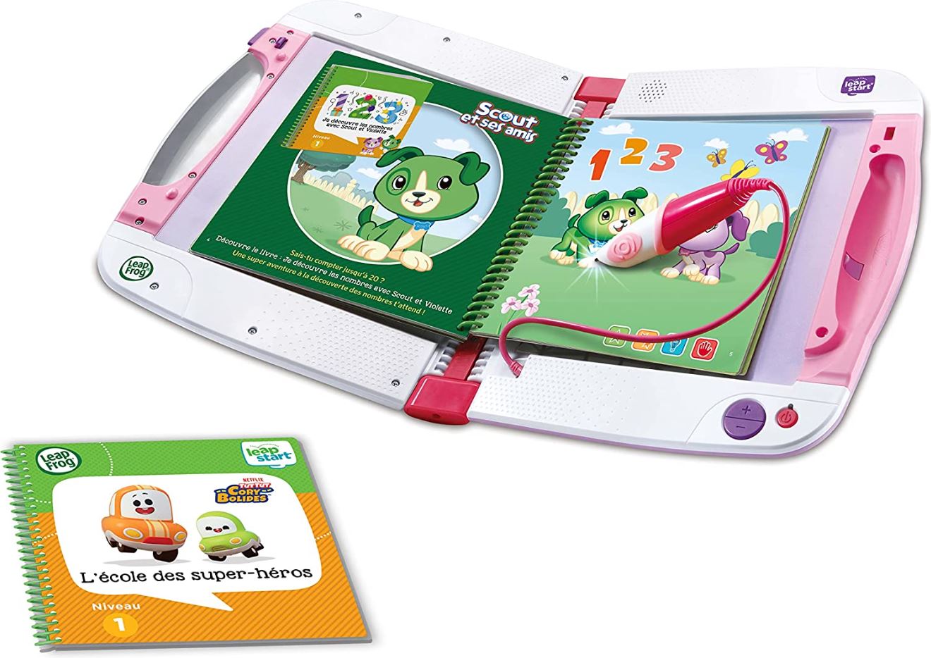 LEAPFROG LEAPSTART - PACK RÉUSSITE SCOLAIRE - ROSE