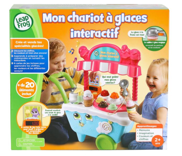 LEAPFROG - MON CHARIOT À GLACE INTERACTIF