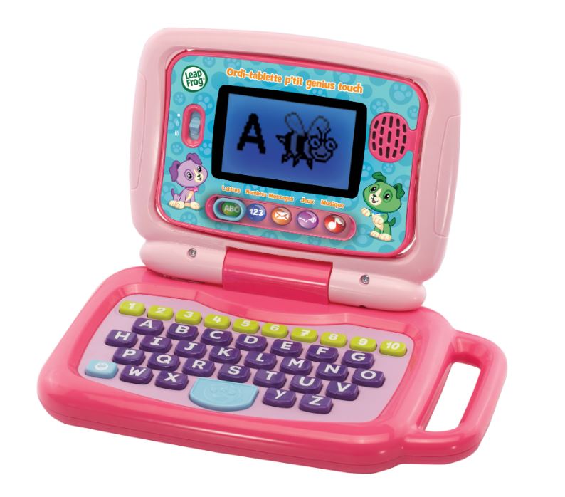 LEAPFROG - 2-IN-1 TOUCH TABLET PINK