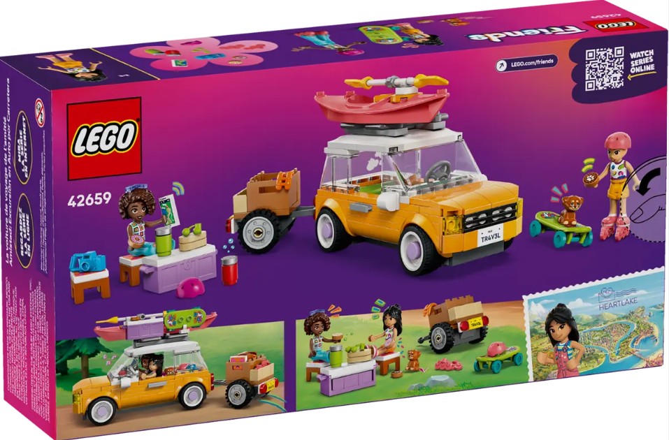 LEGO FRIENDS - VOYAGE EN VOITURE ENTRE AMIES #42659