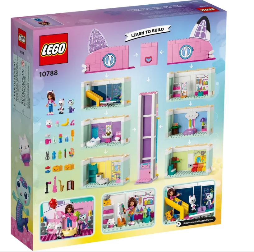 LEGO GABBY'S DOLLHOUSE - GABBY AND MERCAT'S SHIP #10788