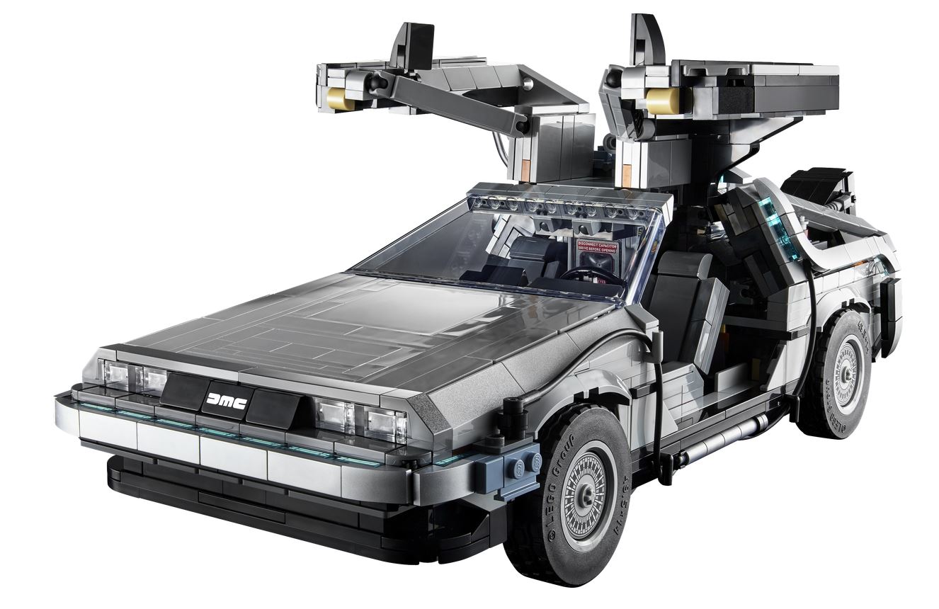 LEGO ICONS - LA DELOREAN, LA MACHINE À VOYAGER DANS LE TEMPS DE RETOUR VERS LE FUTUR #10300
