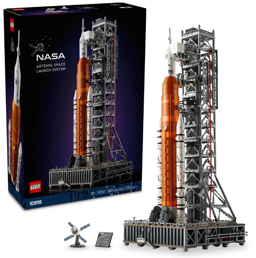 LEGO ICONS - LE SYSTÈME DE LANCEMENT SPATIAL ARTEMIS DE LA NASA #10341