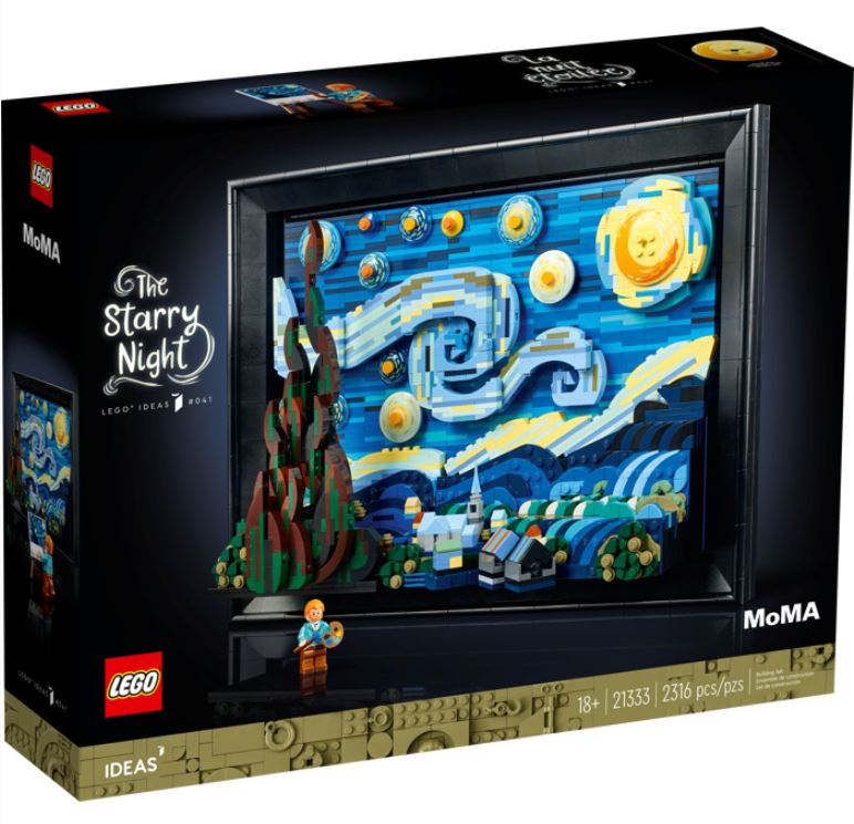 LEGO IDEAS - VINCENT VAN GOGH - LA NUIT ÉTOILÉE #21333