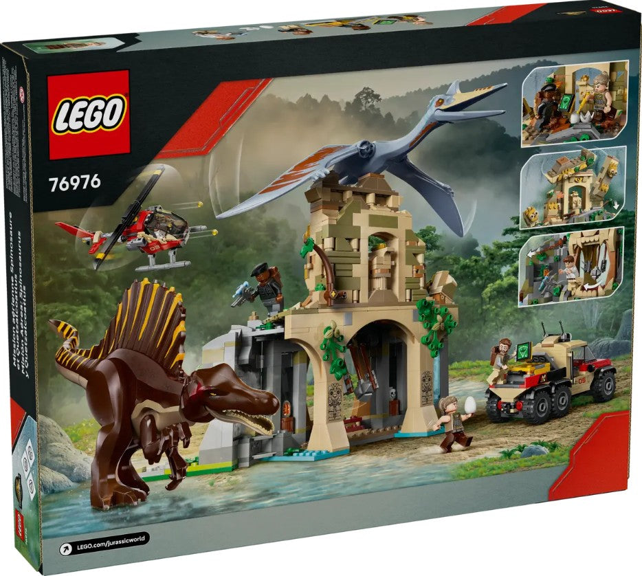LEGO JURASSIC WORLD - MISSION AÉRIENNE SPINOSAURE ET QUETZALCOATLUS #76976
