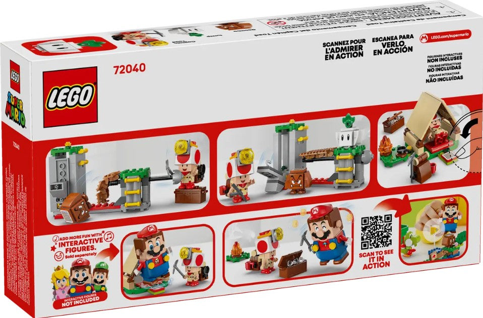 LEGO SUPER MARIO - CAMPEMENT DE CAPITAINE TOAD #72040