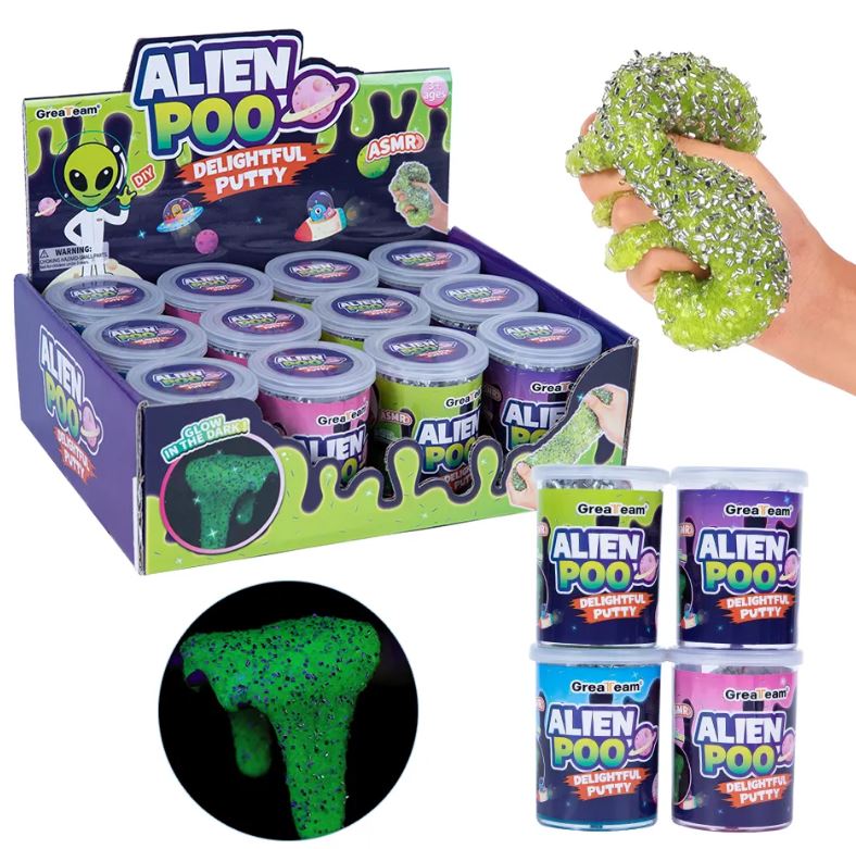 GLUE (SLIME) - ALIEN FUN ASST