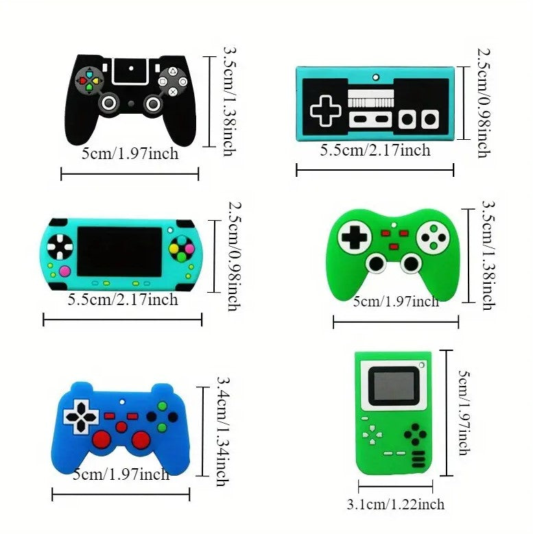 VIDEO GAME CONTROLLER KEYRING ASST