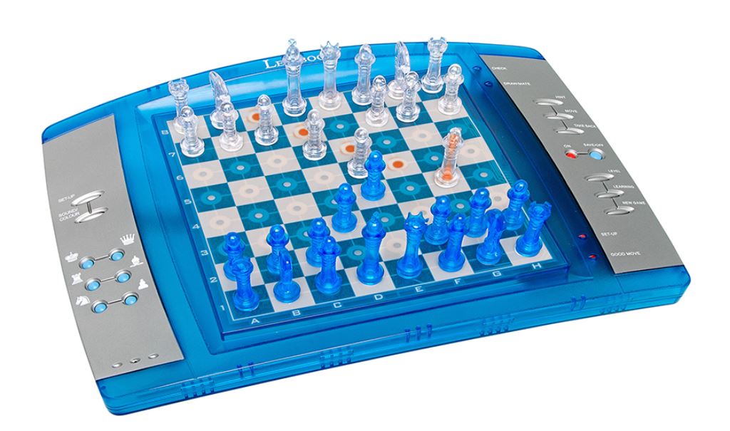 LEXIBOOK - JEU D'ÉCHECS ÉLECTRONIQUE AVEC SONS ET LUMIÈRES - VERSION MULTILINGUE