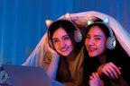 LEXIBOOK - CASQUE SANS FIL RECHARGEABLE LUMINEUX - OREILLES DE CHAT
