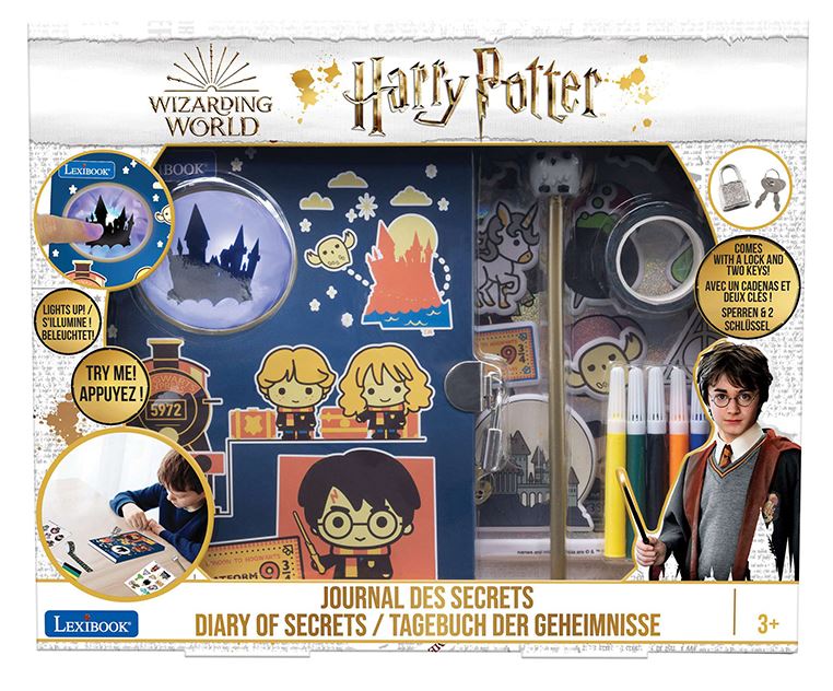 LEXIBOOK - SECRET SAFE DIARY - HARRY POTTER