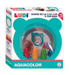 LUDI - AQUACOLOR CRAYONS AND BATH MIRROR