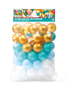 LUDI - BALLES BLEUES DE JEU 60 PIÈCES