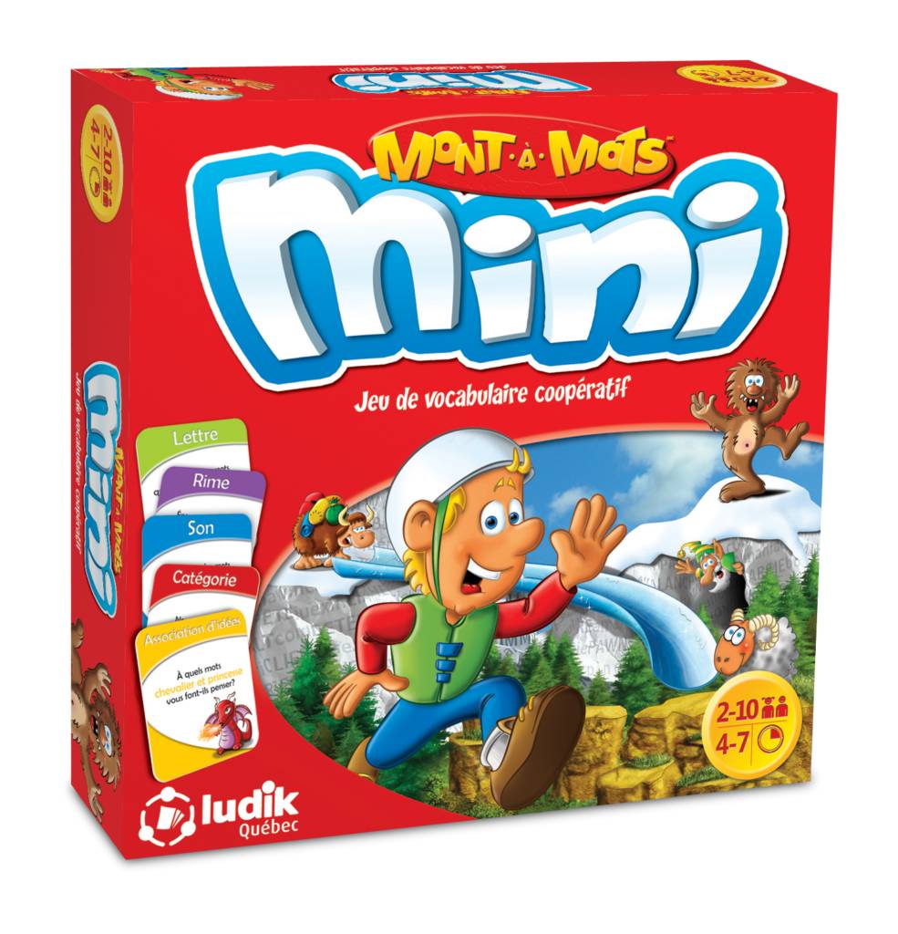 JEU MONT-À-MOTS MINI - LUDIK QUÉBEC