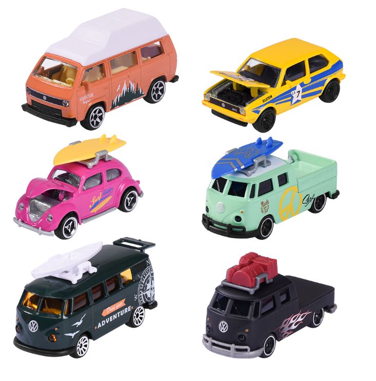 MAJORETTE - 1:64 VOLKSWAGEN PREMIUM ASSORTED VEHICLES