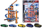 MAJORETTE - 5-LEVEL GARAGE WITH 5 CARS