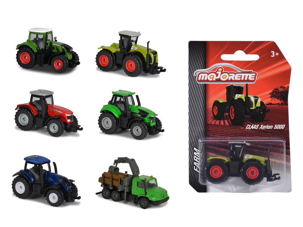 MAJORETTE - FARM TRACTOR 6 ASST MODELS