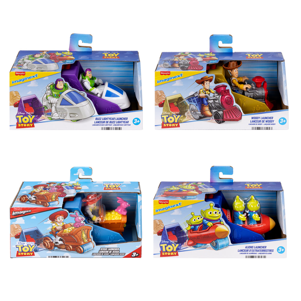 FISHER-PRICE - IMAGINEXT - HISTOIRE DE JOUETS - LANCEUR ASST