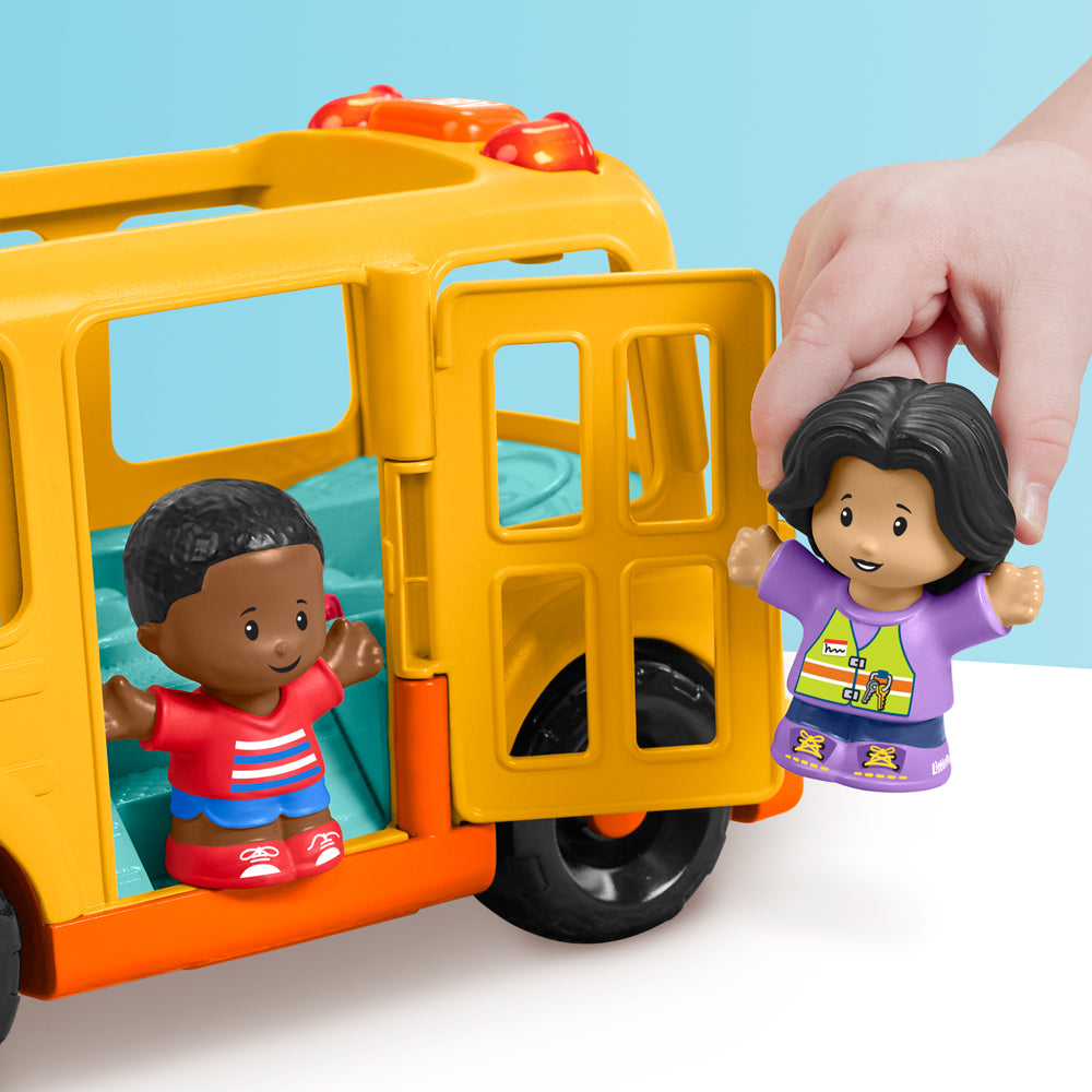FISHER-PRICE - LITTLE PEOPLE - SCHOOL BUS - MULTILINGUAL VERSION
