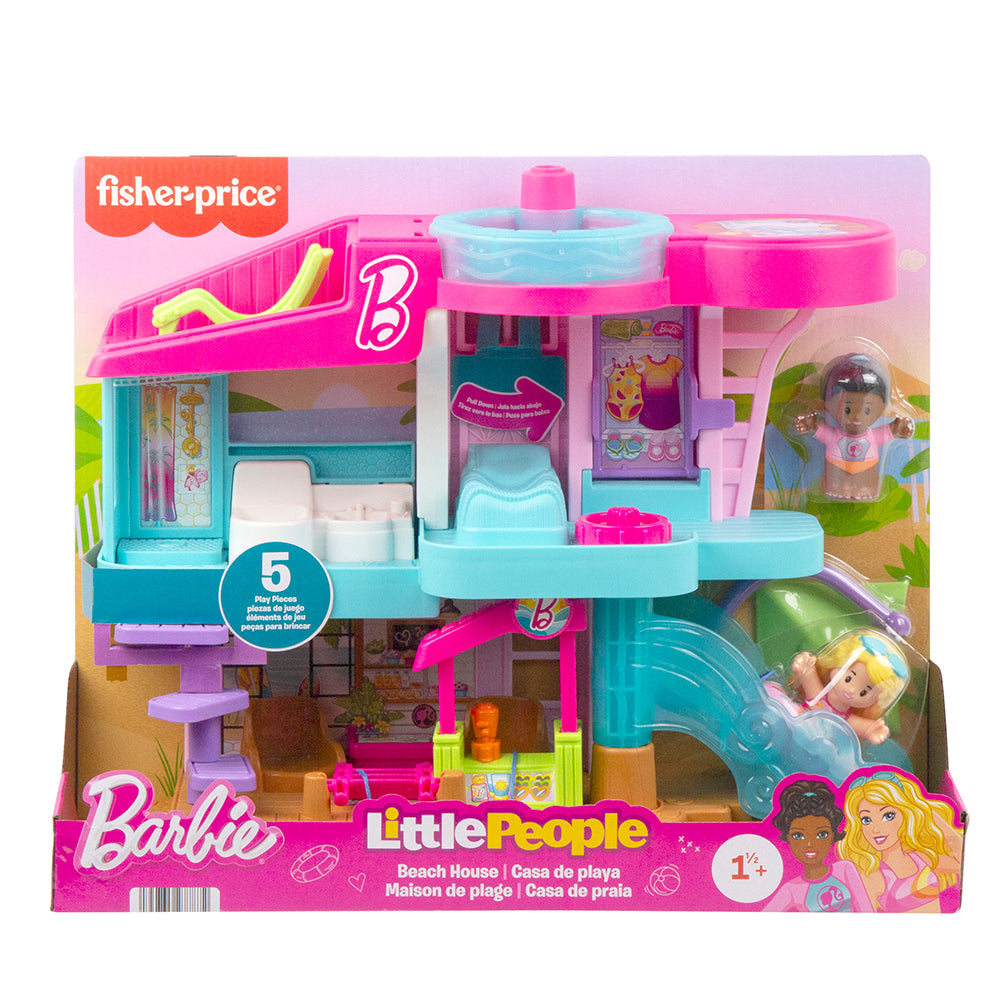 FISHER-PRICE - LITTLE PEOPLE - BARBIE BEACH HOUSE