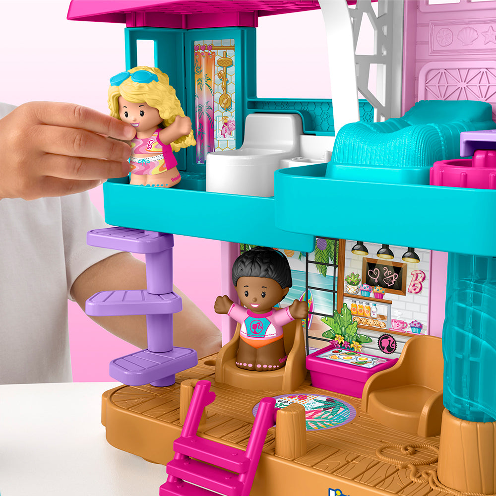 FISHER-PRICE - LITTLE PEOPLE - BARBIE BEACH HOUSE