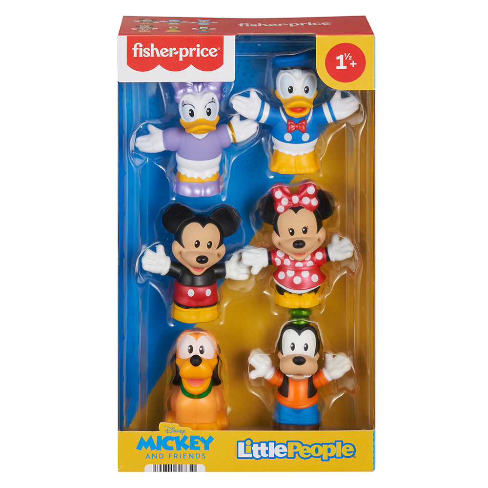 FISHER-PRICE - LITTLE PEOPLE - MICKEY AND FRIENDS 6-FIGURE PACK