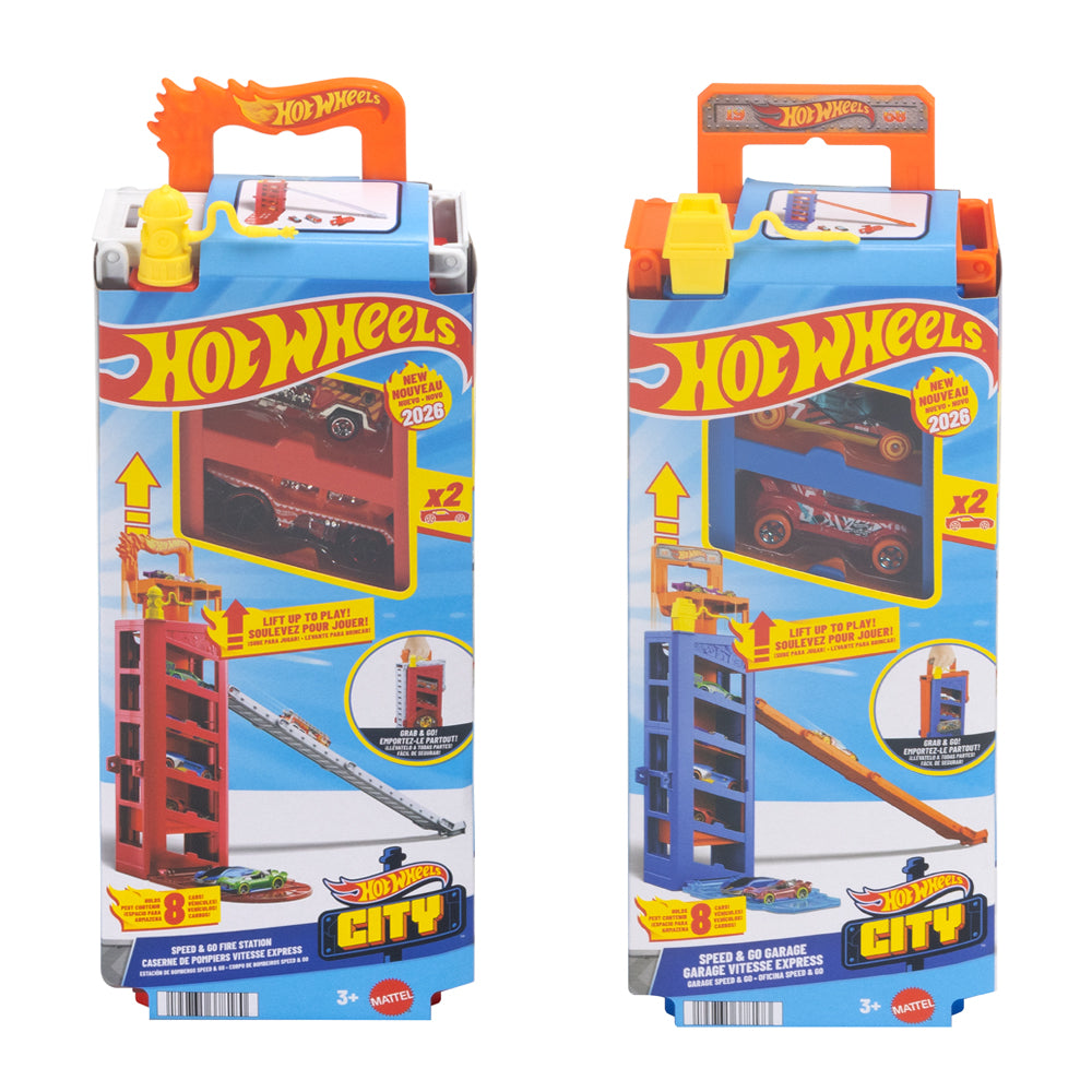 HOT WHEELS CITY - SUPER SPEED GARAGE ASST