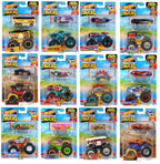 HOT WHEELS - MONSTER TRUCKS WITH ASSORTED BONUS