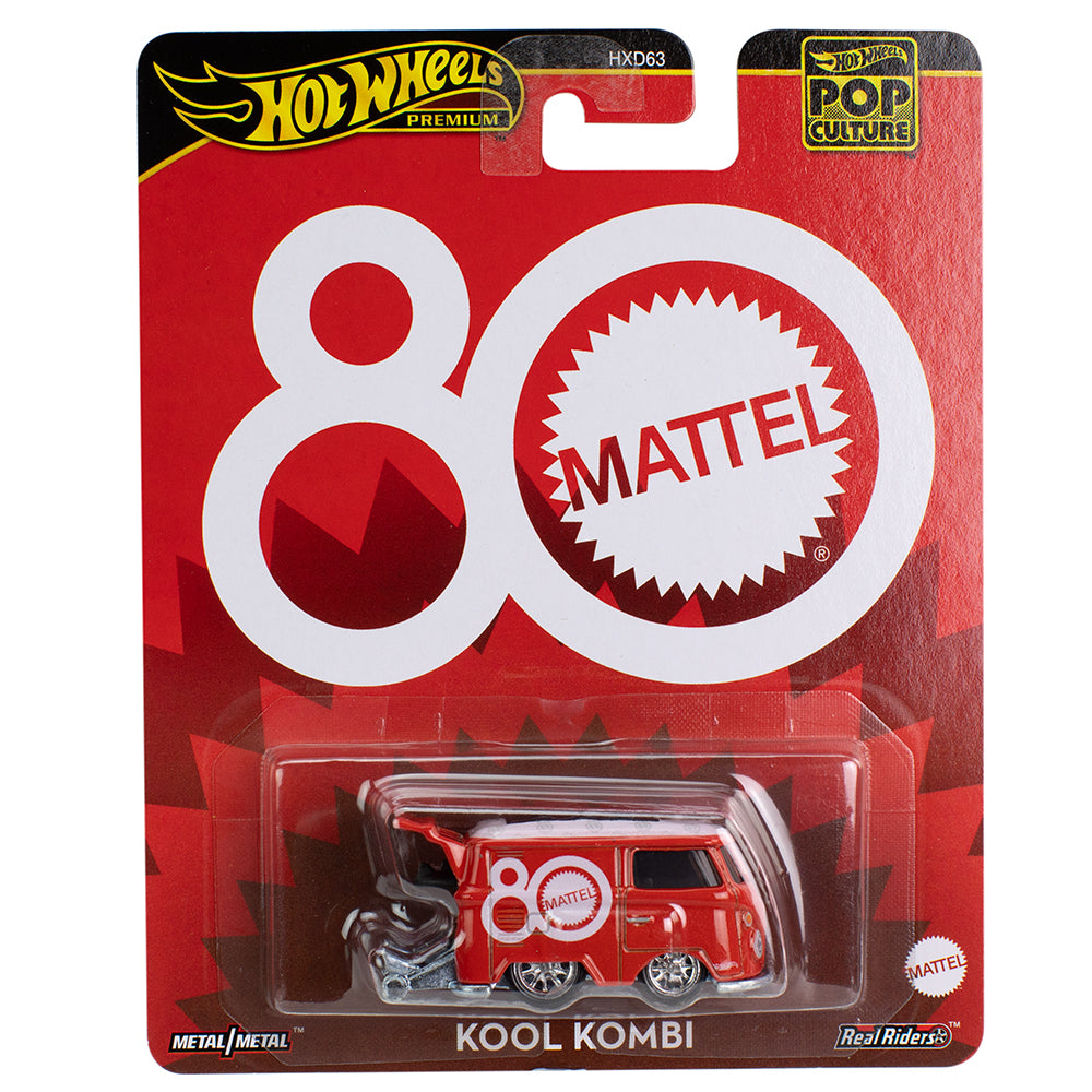 HOT WHEELS PREMIUM - VÉHICULE KOOL KOMBI 80E ANNIVERSAIRE MATTEL