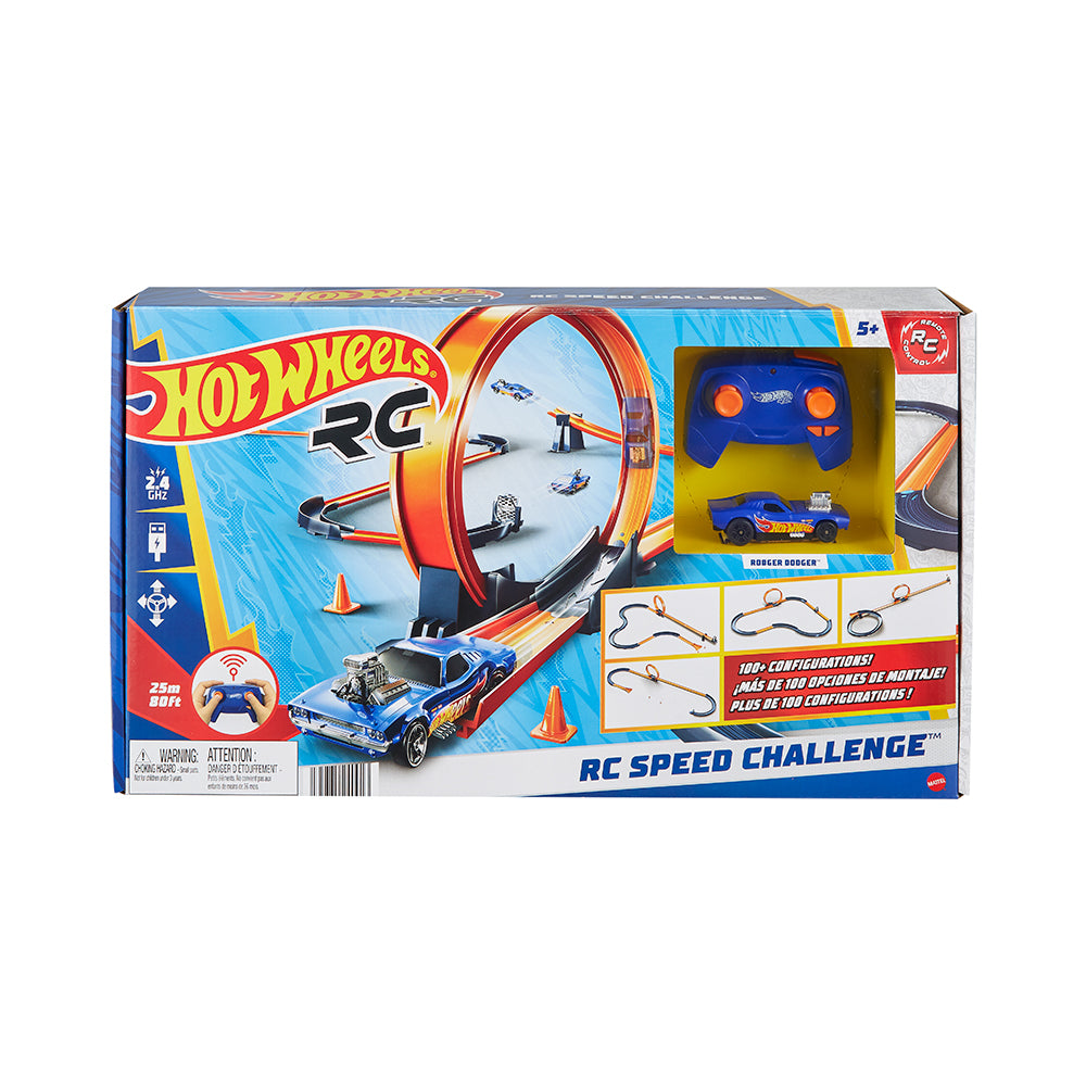 HOT WHEELS RC - PISTE DE COURSE TÉLÉGUIDÉE 1:64