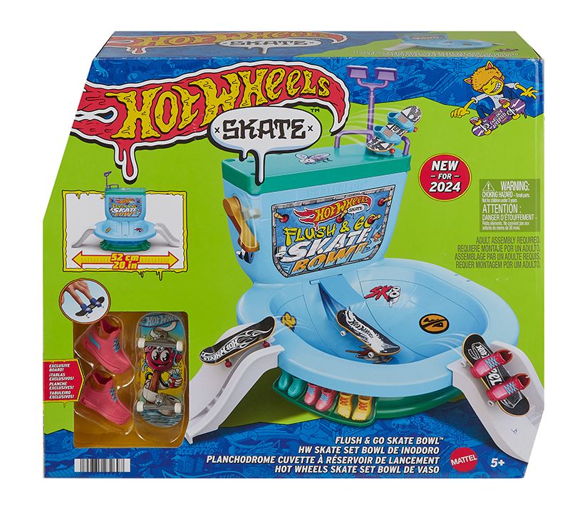 HOT WHEELS SKATE - LAUNCH TANK BOWL SKATEPARK