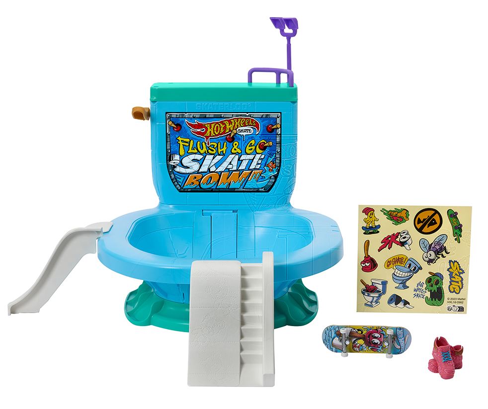 HOT WHEELS SKATE - LAUNCH TANK BOWL SKATEPARK