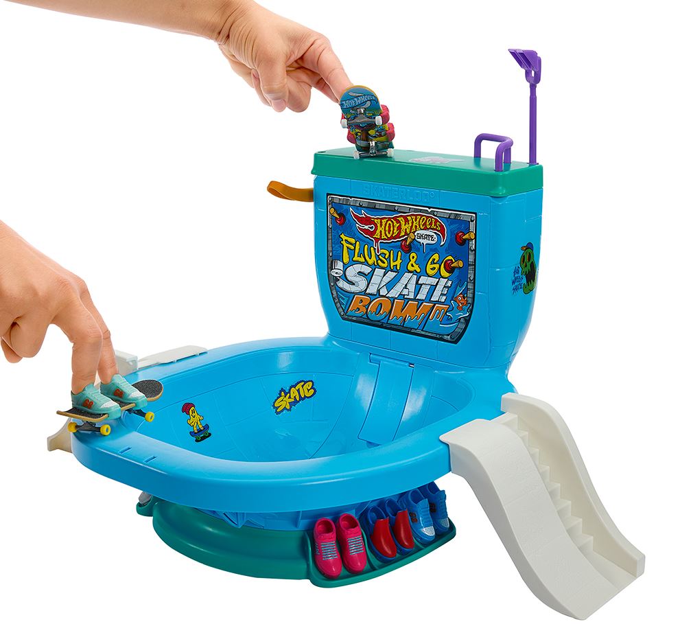 HOT WHEELS SKATE - LAUNCH TANK BOWL SKATEPARK