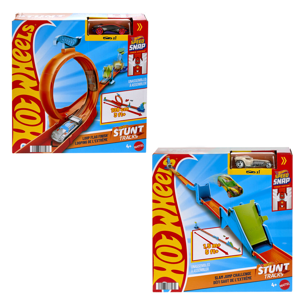 HOT WHEELS STUNT TRACKS - SMALL TRACK ASST