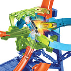 HOT WHEELS STUNT TRACKS - PISTE MULTI CRASH