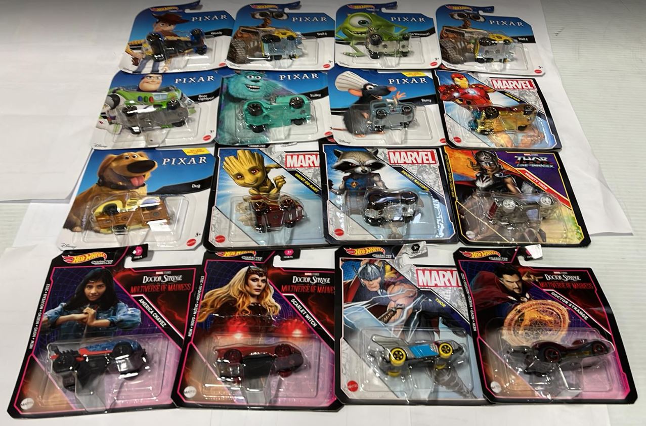HOT WHEELS - BLOCKBUSTER ASSORTED VEHICLES