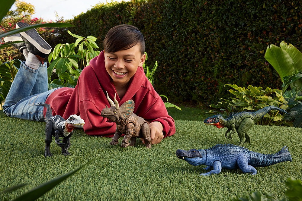 JURASSIC WORLD SAGA - DINOSAURE GRANDE ACTION ASST
