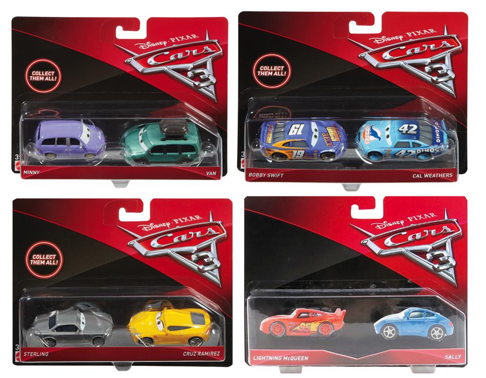 LES BAGNOLES - 1:55 2-CAR GIFT SET ASST