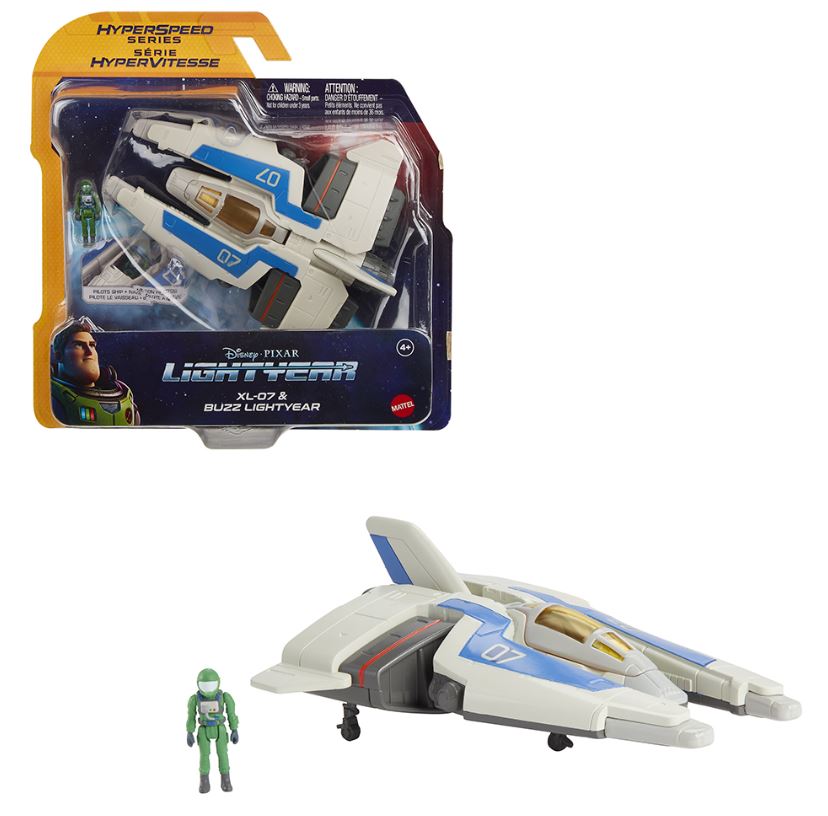 LIGHTYEAR - HYPERSPEED SERIES 8" (20 CM) SPACESHIP ASSORTMENT (BUZZ LIGHTYEAR)