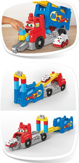 MEGA BLOKS - CAMION COURSE ET CONSTRUCTION
