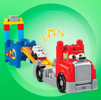 MEGA BLOKS - CAMION COURSE ET CONSTRUCTION