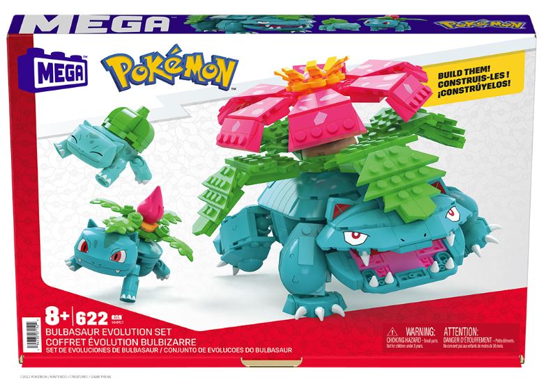 MEGA BLOKS - POKÉON BULBASAUR EVOLUTION SET