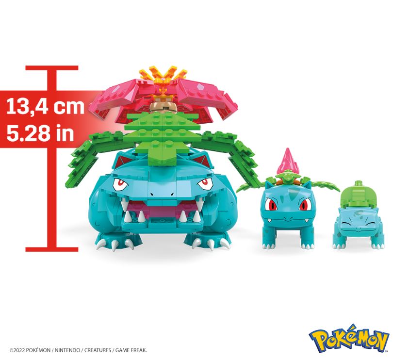MEGA BLOKS - POKÉON BULBASAUR EVOLUTION SET