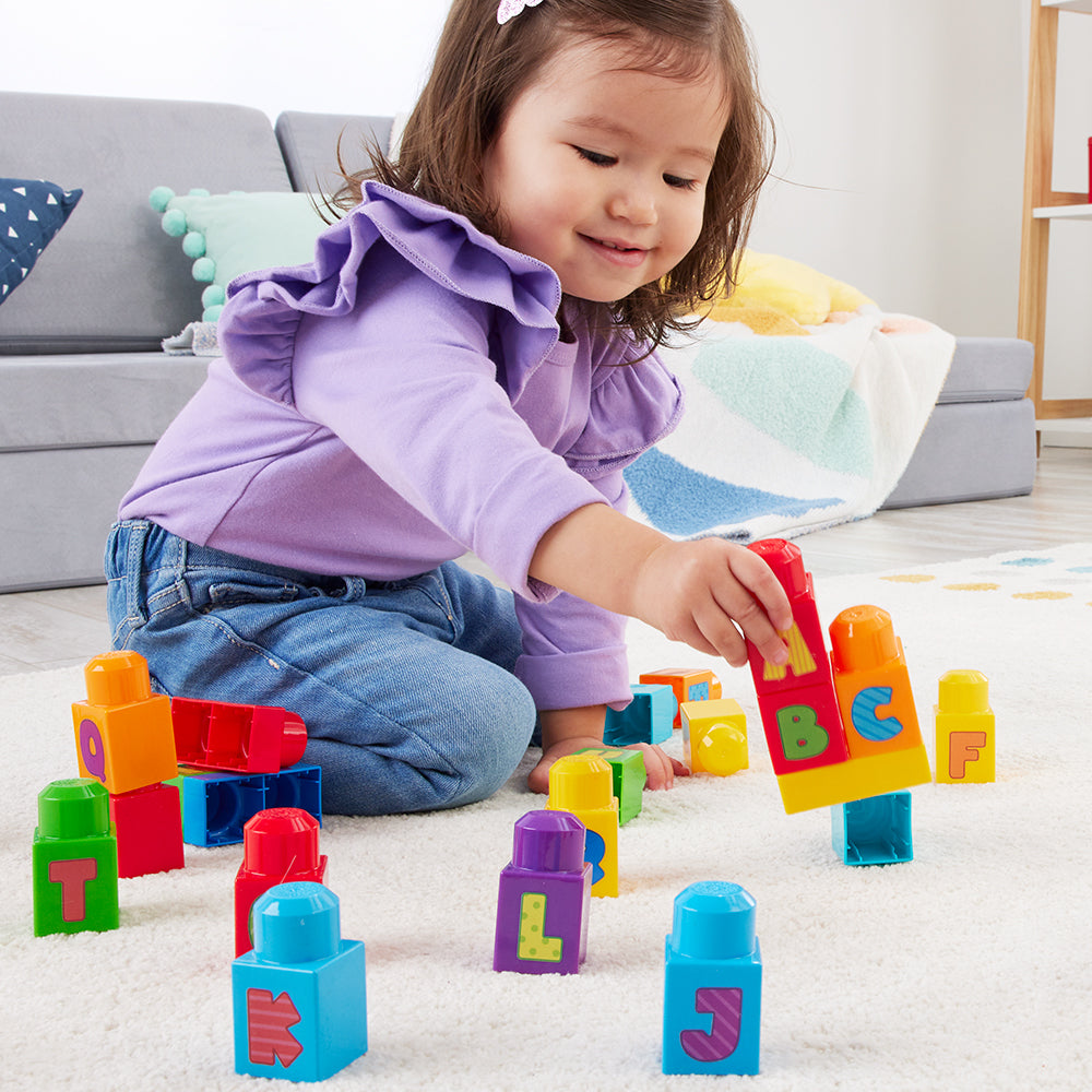 MEGA BLOKS - 30-PIECE BUILDING BLOCKS BAG