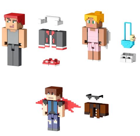 MINECRAFT - SÉRIE CRÉATEUR - FIGURINE ASSORTI