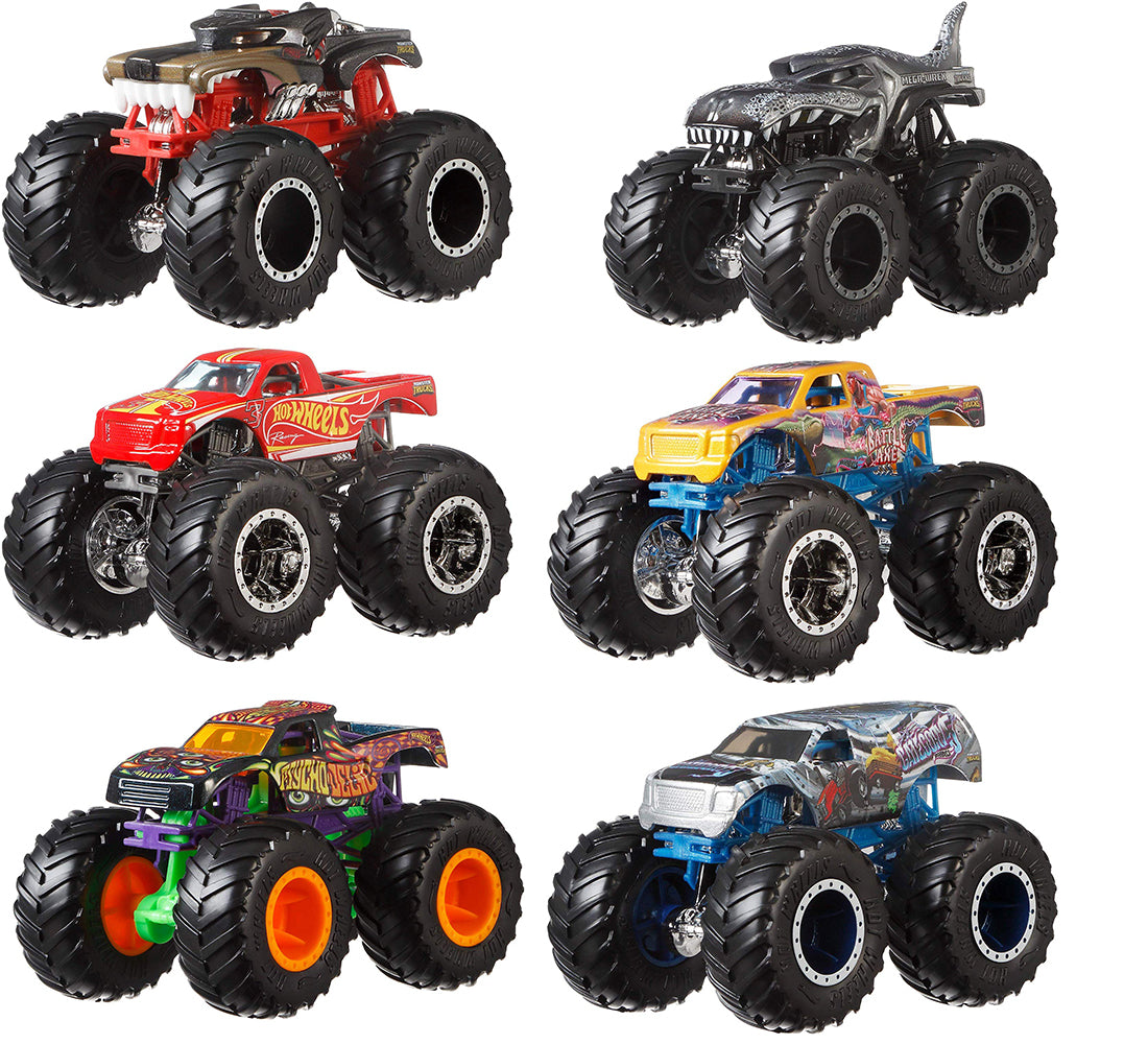MONSTER TRUCKS HOT WHEELS ASST
